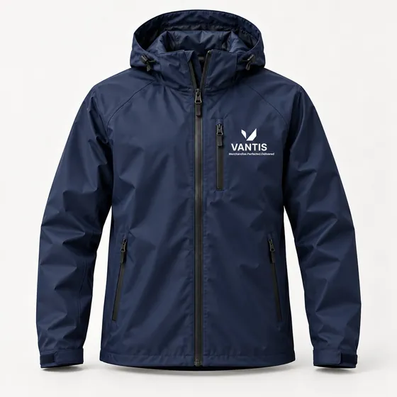 Rain Jacket, branded with the Vantis logo