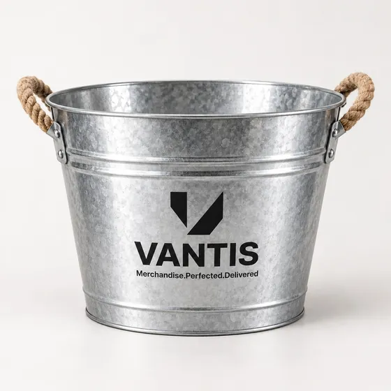 Beer Bucket, branded with the Vantis logo