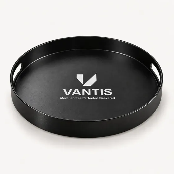 Serving Tray, branded with the Vantis logo