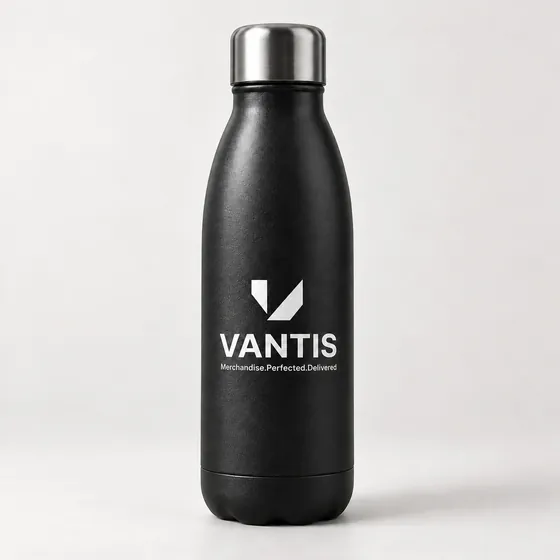 Thermal Bottle, branded with the Vantis logo
