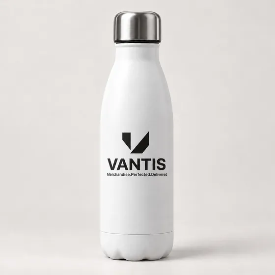 Arctic Bottle, branded with the Vantis logo