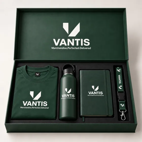 Welcome Kit, branded with the Vantis logo