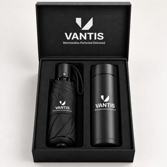 Travel Set, branded with the Vantis logo