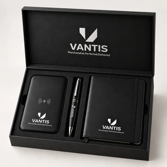 Desk Set, branded with the Vantis logo