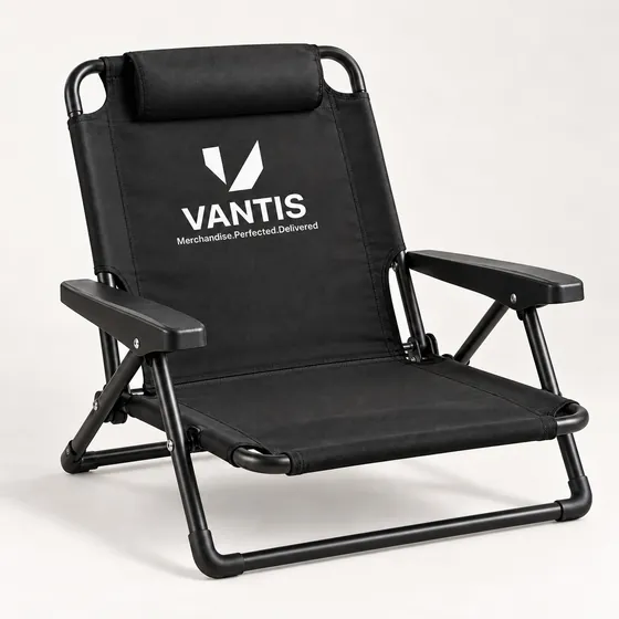 Beach Chair, branded with the Vantis logo