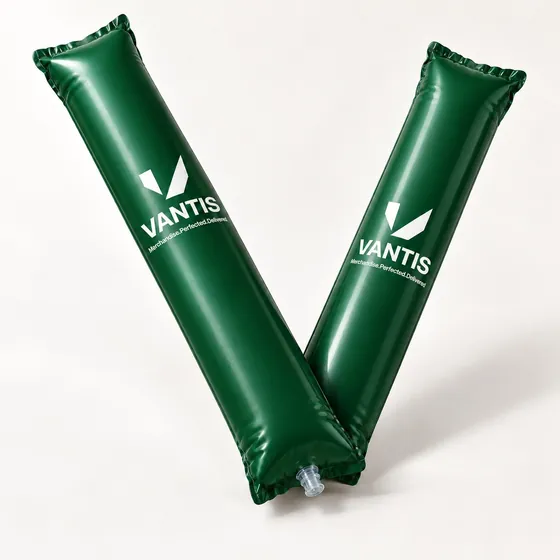 Cheering Sticks, branded with the Vantis logo