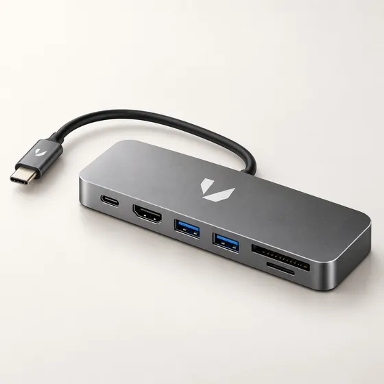 USB-C Hub, branded with the Vantis logo